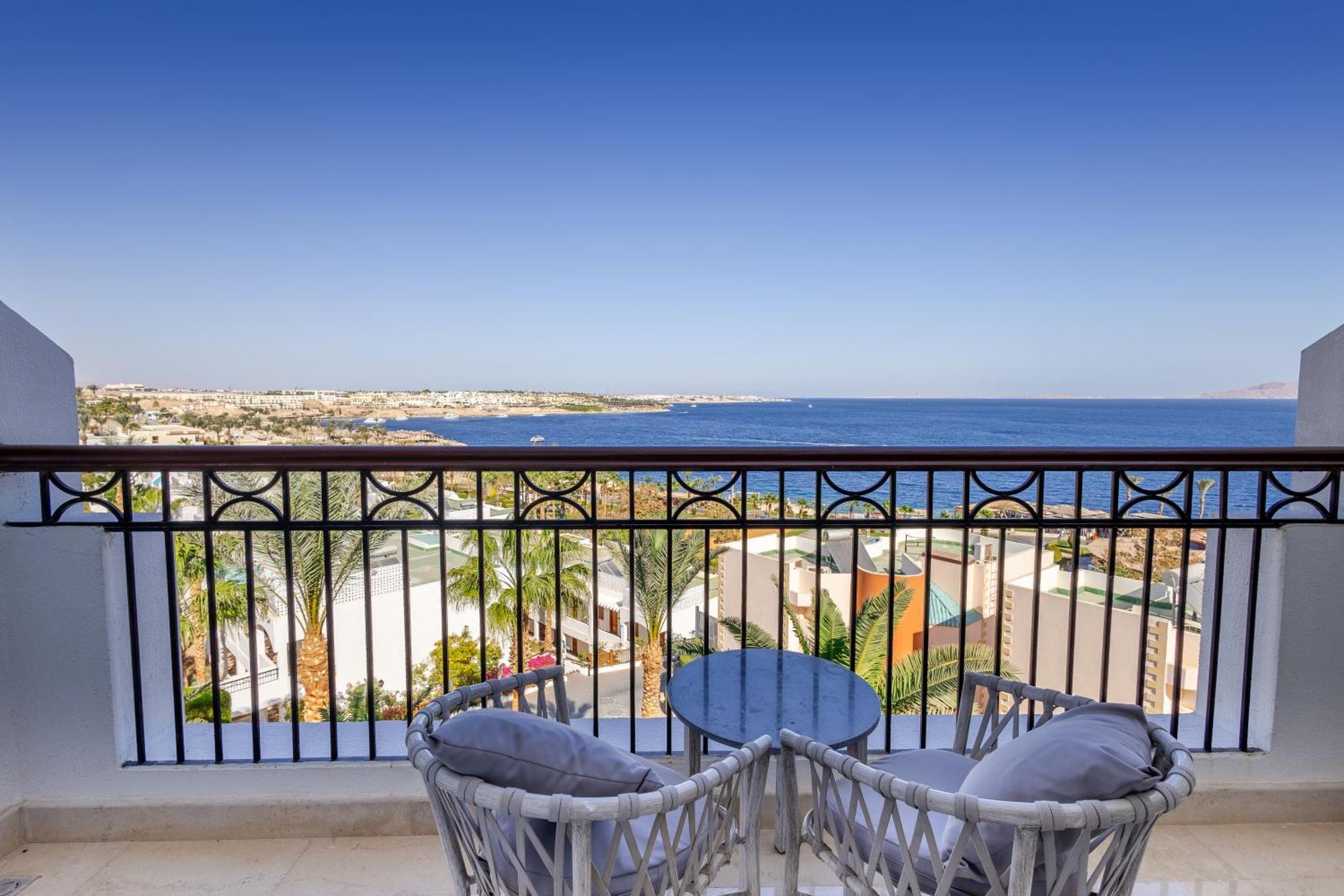 Sultan Gardens Resort Sharm El Sheikh Екстериор снимка View from the balcony of a suite at the Grand Hotel